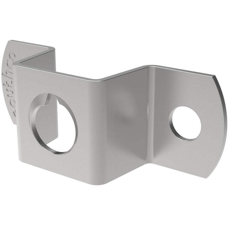 SOUTHCO Fast Lead Receptacle, Medium Size, Saddle, Weld, Stainless Steel, Passivated [12-11044-12]
