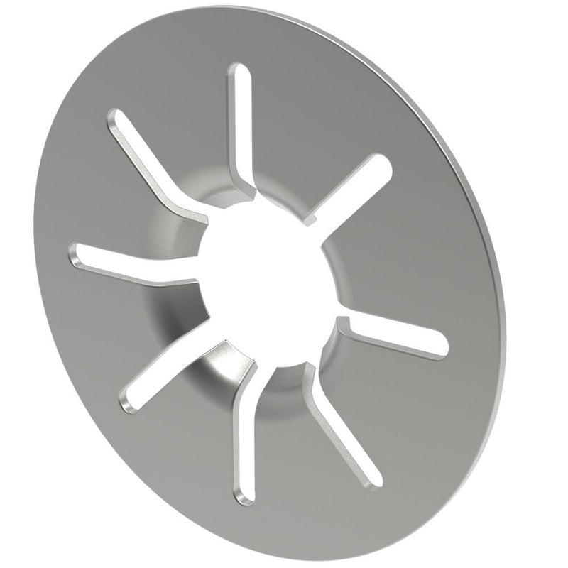 SOUTHCO Fast Lead Screw Retainer, Small Size, Stainless Steel, Passivated [37140]