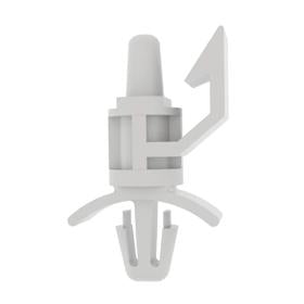 Essentra Edge Holding Support 9.5 mm Snap Lock Fix 0.8 mm [EHCBS-6-6-01]; 10005545