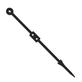 Essentra Linking Tie 136.0 mm 180 °C Black EPDM [ELT-50]; 10005873