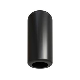 Essentra Round End Cap 7.7 mm 19.0 mm PVC Black [155101569907]; 10353479