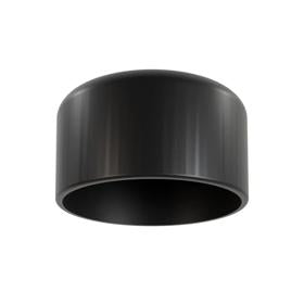 Essentra Round End Cap 26.9 mm 13.0 mm PVC Black [155105869907]; 10353882