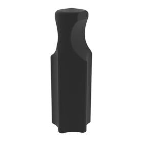 Essentra Pull Tab Cap 50.0 mm PVC Black [MFWA-200-050]; 10015834