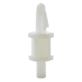 Essentra Screw & Lock Support M4 x 0.7 UL94 V-2 6.4 mm Nylon 6/6 [MSCBS-4-01]; 10016732