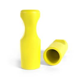 Essentra Easy Pull Masking Cap 7.7 mm 25.0 mm Yellow PVC [PCYJ-0077-025]; 10020357