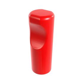 Essentra Pull Tab Cap 8.7 mm 13.0 mm PVC Red [PCZF-0087-013]; 10020654