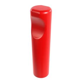 Essentra Pull Tab Cap 7.5 mm 25.0 mm PVC Red [PCZF-0075-025]; 10020623