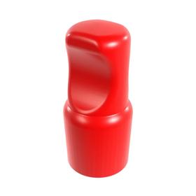 Essentra Pull Tab Cap 10.8 mm 13.0 mm PVC Red [PCZF-0108-013]; 10020708