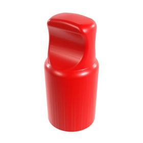 Essentra Pull Tab Cap 18.8 mm 25.0 mm PVC Red [PCZF-0188-025]; 10020845