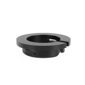 Essentra Snap Fit Bushing Nylon 6/6 Black [PGSA-1519A]; 10021231
