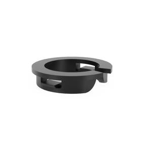 Essentra Snap Fit Bushing Nylon 6/6 Black [PGSA-1822A]; 10021248