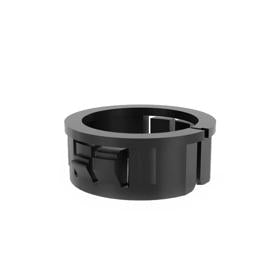 Essentra Snap Fit Bushing Nylon 6/6 Black [PGSB-9A]; 10021576