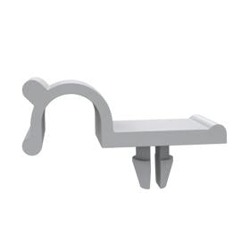 Essentra Cable Clamp 4.8 mm 6.1 mm 7.6 mm Nylon 6/6 Natural [HURC1-3-01]; 10010792