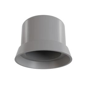 Essentra Nut Cap with Washer M16 24.0 mm 24.0 mm LDPE - PIR Grey [035164001303]; 10056998