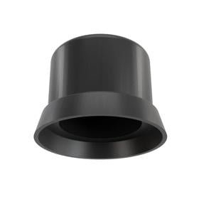 Essentra Nut Cap with Washer M12 19.0 mm 19.0 mm LDPE - PIR Black [035123122003]; 10056950