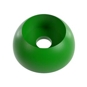 Essentra Secure Cover Caps M8 32.0 mm PP Green [036003100811]; 10057230