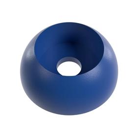 Essentra Secure Cover Caps M10 38.0 mm PP Blue [036005108711]; 10057360