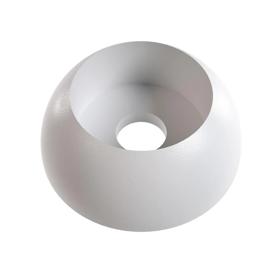 Essentra Secure Cover Caps M10 38.0 mm PP White [036005111311]; 10057377