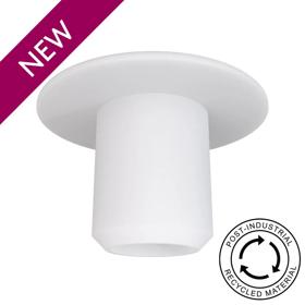 Essentra Push-In Plug 4.4 mm 5.2 mm 9.0 mm LDPE - PIR White [054044911303]; 10060476
