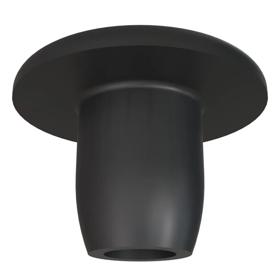 Essentra Push-In Plug 7.2 mm 6.5 mm 15.0 mm LDPE Black [054070569903]; 10180389