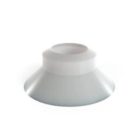 Essentra Countersunk Insulation Washer 5.1 mm 6.9 mm 12.4 mm Nylon 6/6 [083050200001]; 10065853