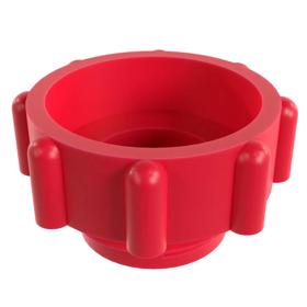 Essentra Threaded Plug 5/8 in - 14 BSP 28.0 mm 9.6 mm LDPE - PIR Red [10548]; 10071397