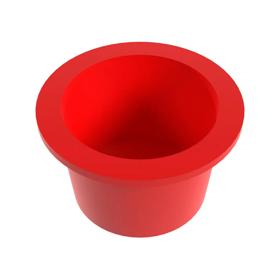 Essentra Tapered Caps & Plugs - Standard LDPE - PIR 18.3 mm 21.4 mm Red [12424]; 10084809