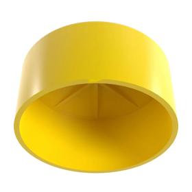 Essentra Heavy Duty Pipe Caps 50.8 mm 24.3 mm Yellow [10146]; 10068922