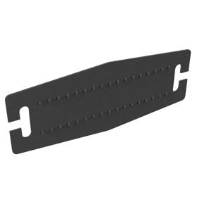 Essentra Edge Protector 19.0 mm 51.0 mm HDPE Black [10203]; 10069493