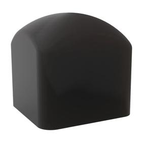 Essentra Square Ferrule 22.2 mm 22.2 mm LDPE - PIR Black [199257]; 10093184