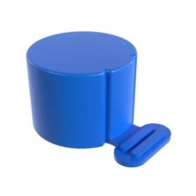Essentra Tear Tab Cap 20.37 mm LDPE Natural [TS9B]; 10177686