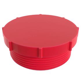 Essentra Threaded Plug 3/8 in - 19 BSP/GAS 22.2 mm 5.5 mm LDPE - PIR Red [10996]; 10072981
