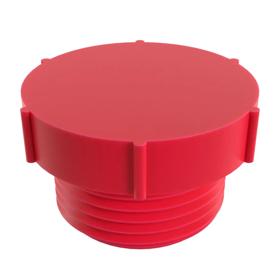 Essentra Threaded Plug 1/8 in - 18 BSP/GAS 16.4 mm 4.2 mm LDPE - PIR Red [10651]; 10071663