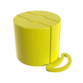 Essentra Tear Tab Cap 20.0 mm LDPE Yellow [10842]; 10072486