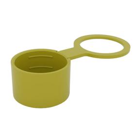 Essentra Gas Cylinder Valve Cap 26.4 mm N LDPE Yellow [110005]; 10073032