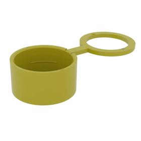 Essentra Gas Cylinder Valve Cap 25.4 mm N LDPE Yellow [10783]; 10072080