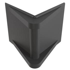Essentra Edge Protector 28.0 mm 40.0 mm LDPE - PIR Black [110245]; 10073636
