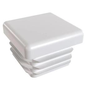 Essentra Square Tube Insert 22.0 mm 11.5 mm 2.5 mm 0.8 mm White PE [111252]; 10077658