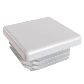 Essentra Square Tube Insert 50.8 mm 14.5 mm 3.0 mm 1.0 mm White PE [111242]; 10077573
