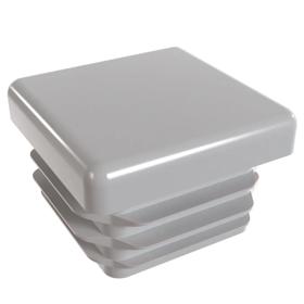 Essentra Square Tube Insert 38.0 mm 14.5 mm 3.0 mm 1.0 mm Mid Grey PE [111655]; 10080405
