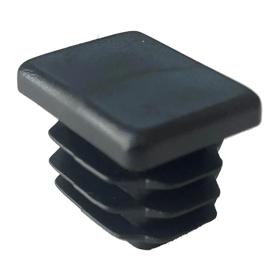 Essentra Rectangular Tube Insert 80.0 mm 40.0 mm 4.0 mm 2.0 mm Black LDPE [111369]; 10078372