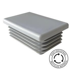 Essentra Rectangular Tube Insert 50.0 mm 30.0 mm 1.0 mm 3.0 mm Grey LDPE - PIR [111434]; 10078747