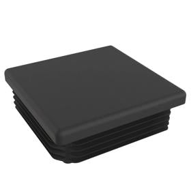 Essentra Square Tube Insert 65.0 mm 14.5 mm 3.0 mm 1.0 mm Black PE [111543]; 10079621