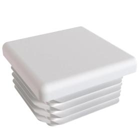 Essentra Square Tube Insert 60.0 mm 24.3 mm 4.0 mm 3.0 mm White PE [111813]; 10081075