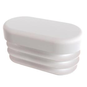 Essentra Oval Tube Insert 30.0 mm 15.0 mm 2.0 mm 0.8 mm White LDPE - PIR [111632]; 10080283