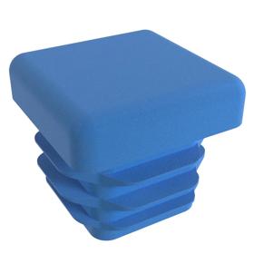 Essentra Square Tube Insert 25.4 mm 11.5 mm 2.5 mm 1.0 mm Blue PE [805270]; 10106440