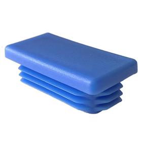 Essentra Rectangular Tube Insert 50.8 mm 25.4 mm 1.0 mm 3.0 mm Blue LDPE - PIR [111862]; 10081372