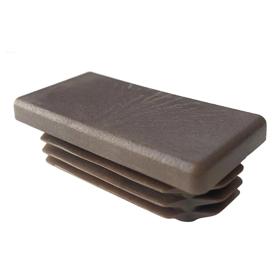 Essentra Rectangular Tube Insert 50.8 mm 25.4 mm 1.0 mm 3.0 mm Brown LDPE - PIR [111863]; 10081389