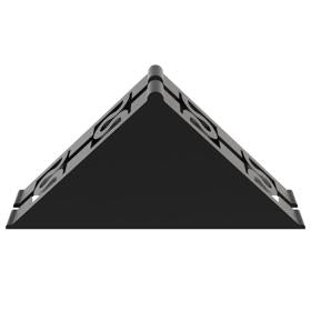 Essentra Corner Protector 5 35.0 mm PP Black [112753]; 10082027