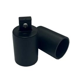 Essentra Flexible End Cap 21.0 mm 34.5 mm TPE/TPV - PIR Black [12216]; 10084250